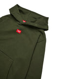 Diesel Felpa Chiusa tinta unita con Cappuccio Verde per Bambino J02502 VERDE DIESEL 