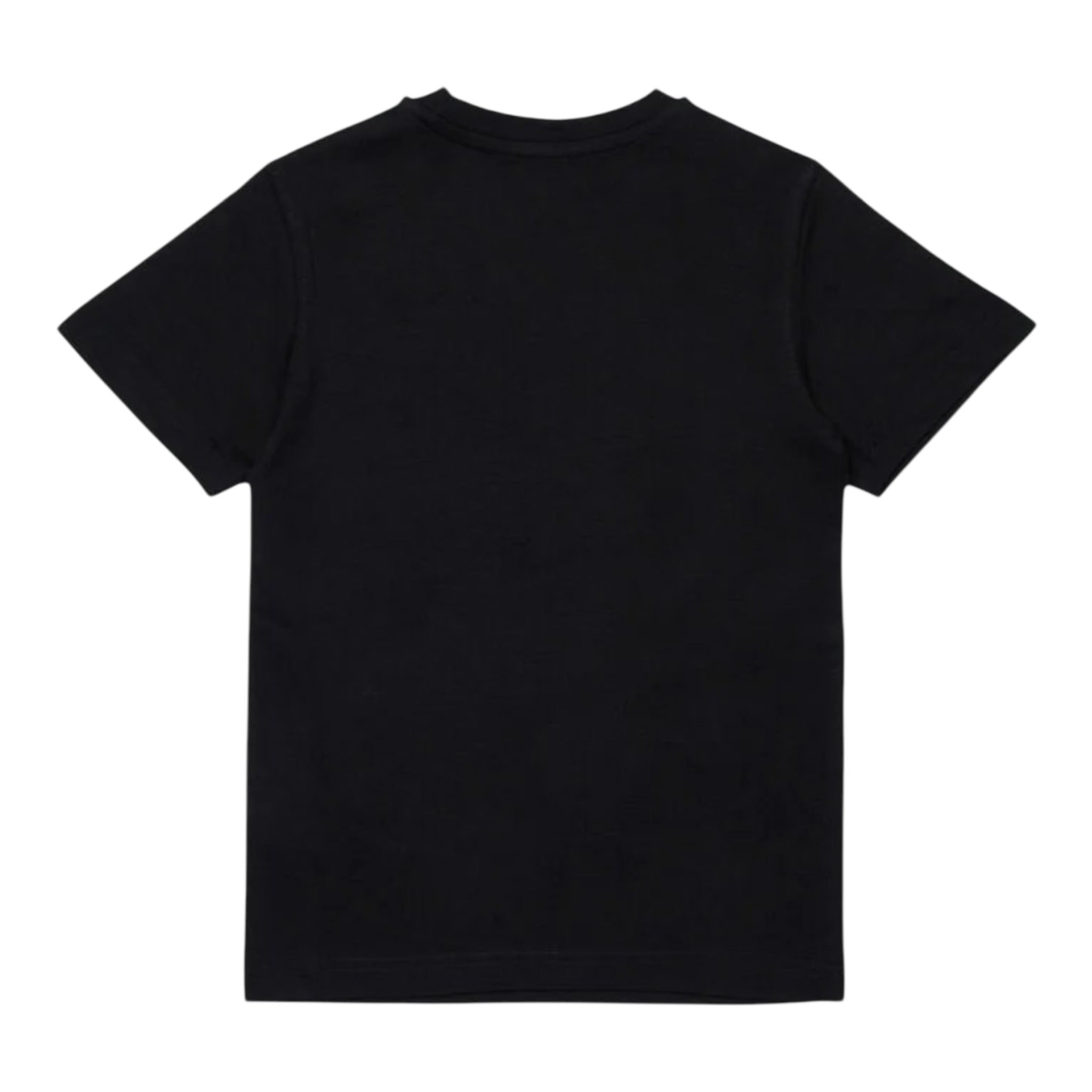 Diesel T-Shirt tinta unita con Logo Nero per Bambino J02526X NERO DIESEL 