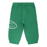 Diesel Pantalone Modello Tuta tinta unita Verde per Neonato K00693 VERDE DIESEL 