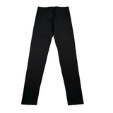 Disclaimer Leggins tinta unita con Logo Nero per Bambina 24IDK58310 NERO DISCLAIMER 
