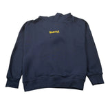 Disclaimer Felpa Chiusa con Cappuccio tinta unita con Logo Blu per Bambino 25IDK58600X BLU DISCLAIMER 
