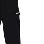 Disclaimer Pantalone Tuta tinta unita con Logo Nero per Bambino 25IDK58605X NERO DISCLAIMER 