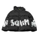 Disclaimer Giubbino tinta unita con Cappuccio Nero per Bambino 25IDK58614 NERO DISCLAIMER 
