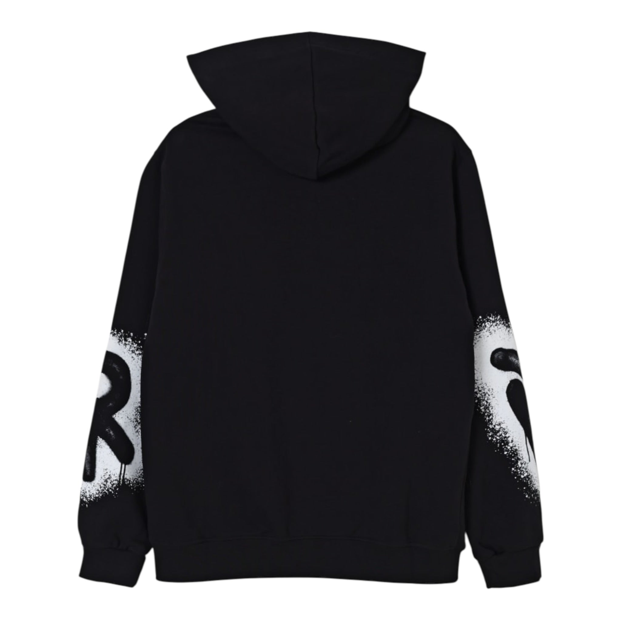 Disclaimer Felpa con Zip E Cappuccio tinta unita Nero per Bambino 25IDK58620 NERO DISCLAIMER 