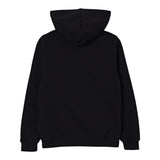 Disclaimer Felpa Chiusa con Cappuccio tinta unita con Logo Nero per Bambino 25IDK58673 NERO DISCLAIMER 