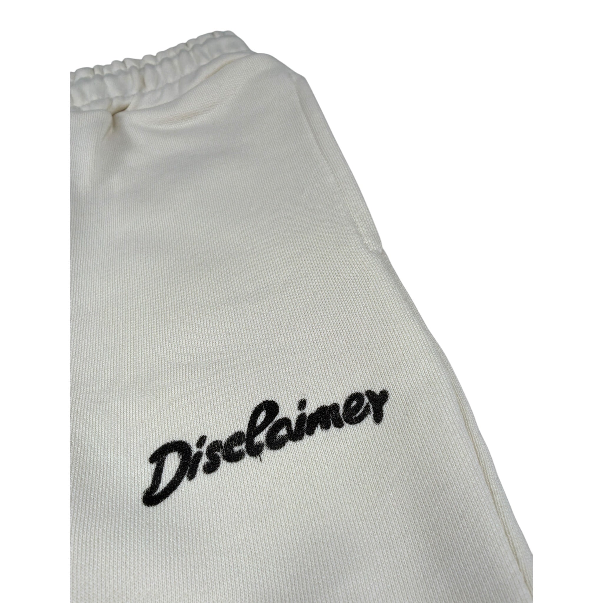 Disclaimer Pantalone Tuta tinta unita con Logo Panna per Bambino 25IDK58731X PANNA DISCLAIMER 