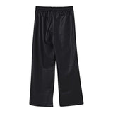 Disclaimer Pantalone tinta unita In Ecopelle Nero per Bambino 25IDK58767 NERO DISCLAIMER 