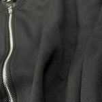 Dixie Felpa tinta unita con Zip Nero per Bambina LG31172G79 NERO DIXIE 