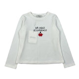 Dixie Shirt tinta unita con Stampa Bianco per Bambina ML51030G79 BIANCO DIXIE 