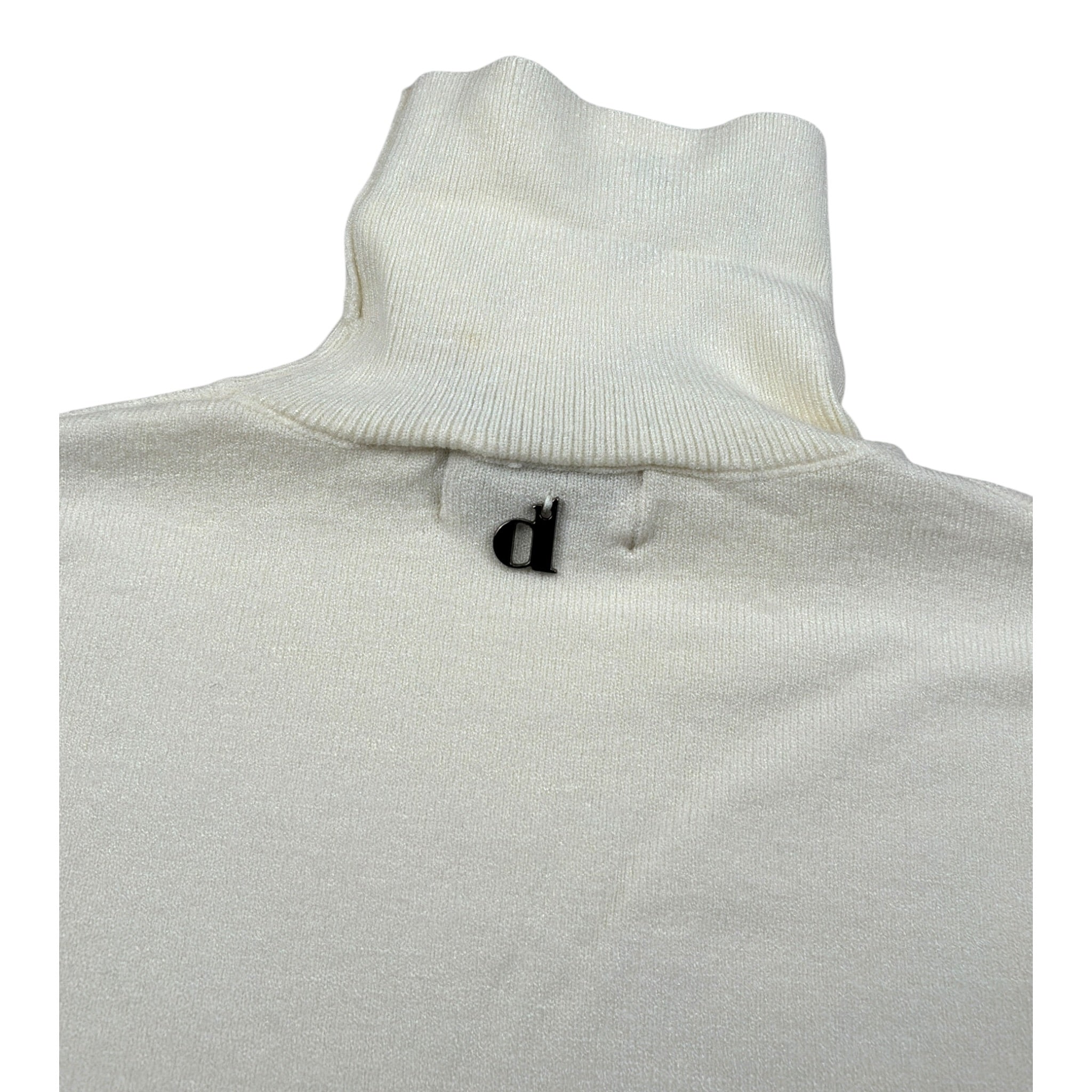 Dixie Maglia Collo Alto tinta unita Panna per Bambina NB00230G79 PANNA DIXIE 