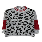 Dixie Maglia Girocollo tinta unita Fntasia Maculata Grigio per Bambina NBA6234G79 GRIGIO DIXIE 