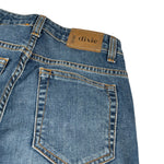 Dixie Jeans tinta unita Modello Zampa Blu per Bambina PHB8012G79 BLU DIXIE 