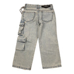 Do Not Conform Jeans tinta unita con Girovita Regolabile Azzurro per Bambino 34676 AZZURRO DO NOT CONFORM 