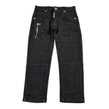 Do Not Conform Jeans tinta unita con Girovita Regolabile Nero per Bambino 34684 NERO DO NOT CONFORM 