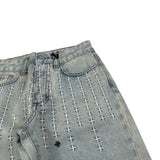 Do Not Conform Jeans tinta unita con Girovita Regolabile Azzurro per Bambino 34693 AZZURRO DO NOT CONFORM 