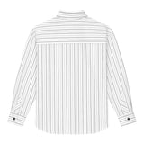 Dolce & Gabbana Camicia Manica Lunga tinta unita Fantasia A Righe Bianco per Bambino L44S18 BIANCO DOLCE & GABBANA 