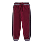 Dolce & Gabbana Pantalone Tuta tinta unita Bordeaux per Bambino L4JPJB BORDEAUX DOLCE & GABBANA 