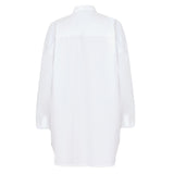 Dolce & Gabbana Camicia Manica Lunga tinta unita con Logo Bianco per Bambina L55S98 BIANCO DOLCE & GABBANA 