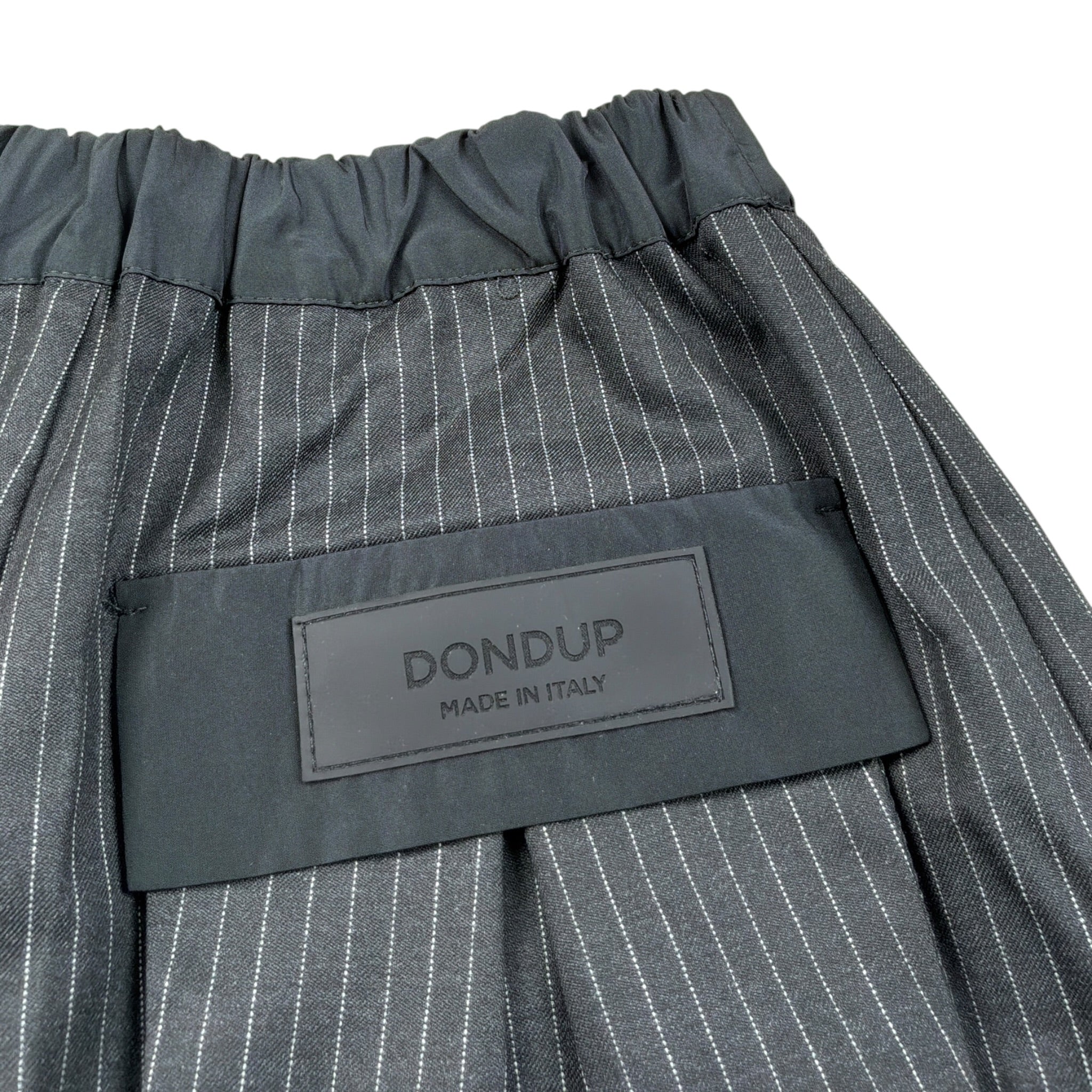 Dondup Short tinta unita con Elastico In Vita Nero per Bambina DFBE135X NERO DONDUP 