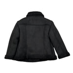 Dondup Montone tinta unita con Zip Nero per Bambino DFGB019 NERO DONDUP 