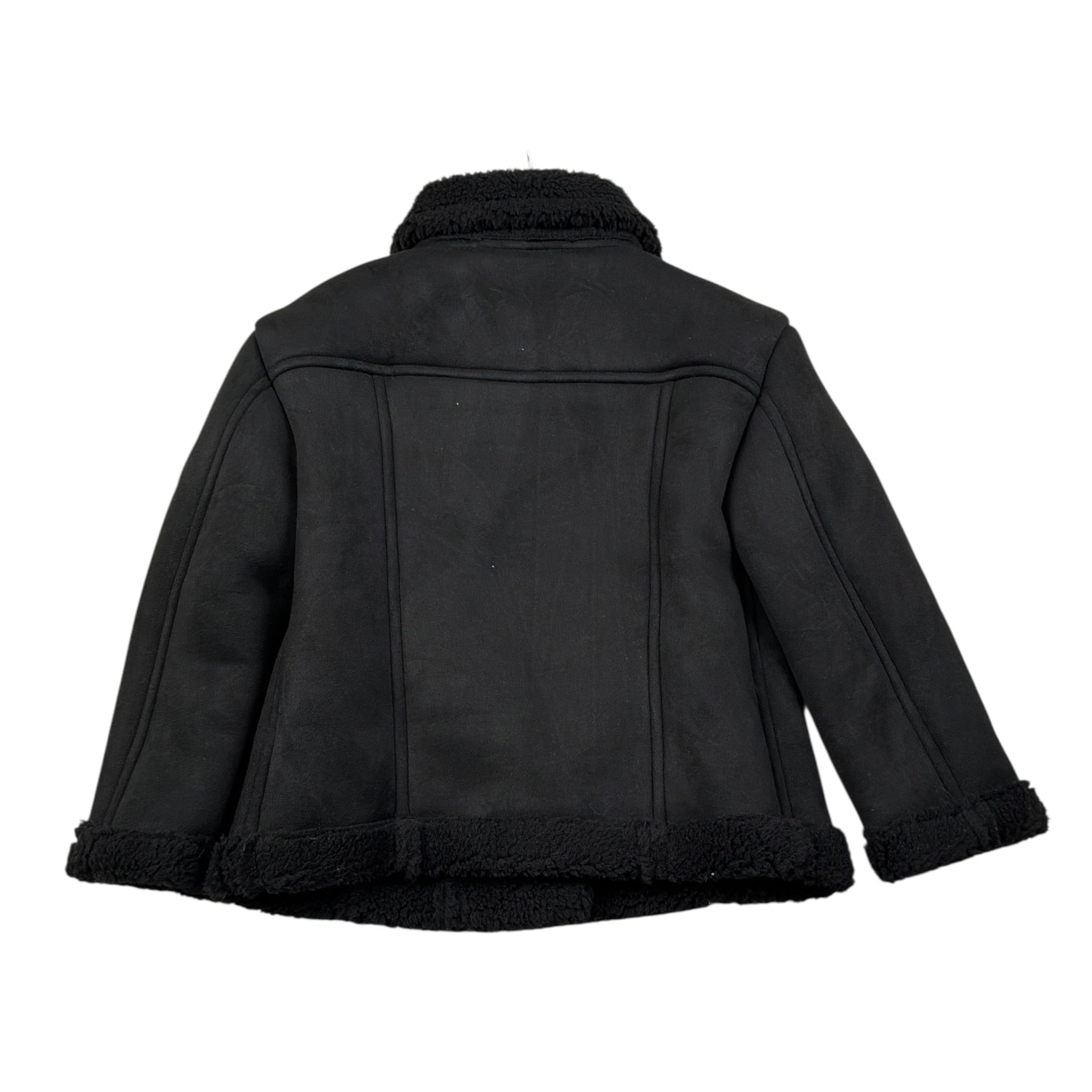Dondup Montone tinta unita con Zip Nero per Bambino DFGB019 NERO DONDUP 