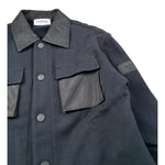 Dondup Camicia tinta unita con Bottoni Nero per Bambino DMGC021 NERO DONDUP 
