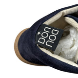 Dou Dou Stivale tinta unita con Lacci Blu per Neonato 24IDE416 BLU DOU DOU 