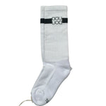 Dou Dou Calzini tinta unita con Logo Bianco per Bambina DS0P10 BIANCO DOU DOU 