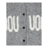 Dou Dou Cardigan tinta unita Grigio per Bambina DV9P30 GRIGIO DOU DOU 