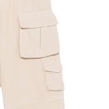 Dou Dou Pantalone tinta unita Modello Cargo Beige per Bambina DW6P30X BEIGE DOU DOU 