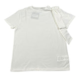 Dou Dou T-Shirt Girocollo tinta unita Bianco per Bambina DW8A41 BIANCO DOU DOU 