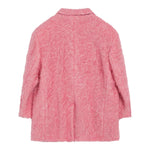 Dou Dou Cappotto Tinta Unit In Pelliccia Rosa per Bambina DX2A04 ROSA DOU DOU 