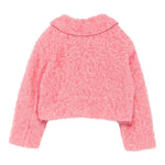 Dou Dou Cappotto Crop tinta unita Rosa per Bambina DX2A44 ROSA DOU DOU 