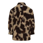 Dou Dou Cappotto tinta unita con Fantasia Beige per Bambina DX2P07E0233 BEIGE DOU DOU 