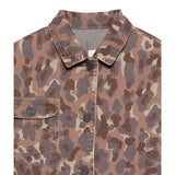Dou Dou Giubbino tinta unita con Fantasia Militare Marrone per Bambino DX2Q27 MARRONE DOU DOU 
