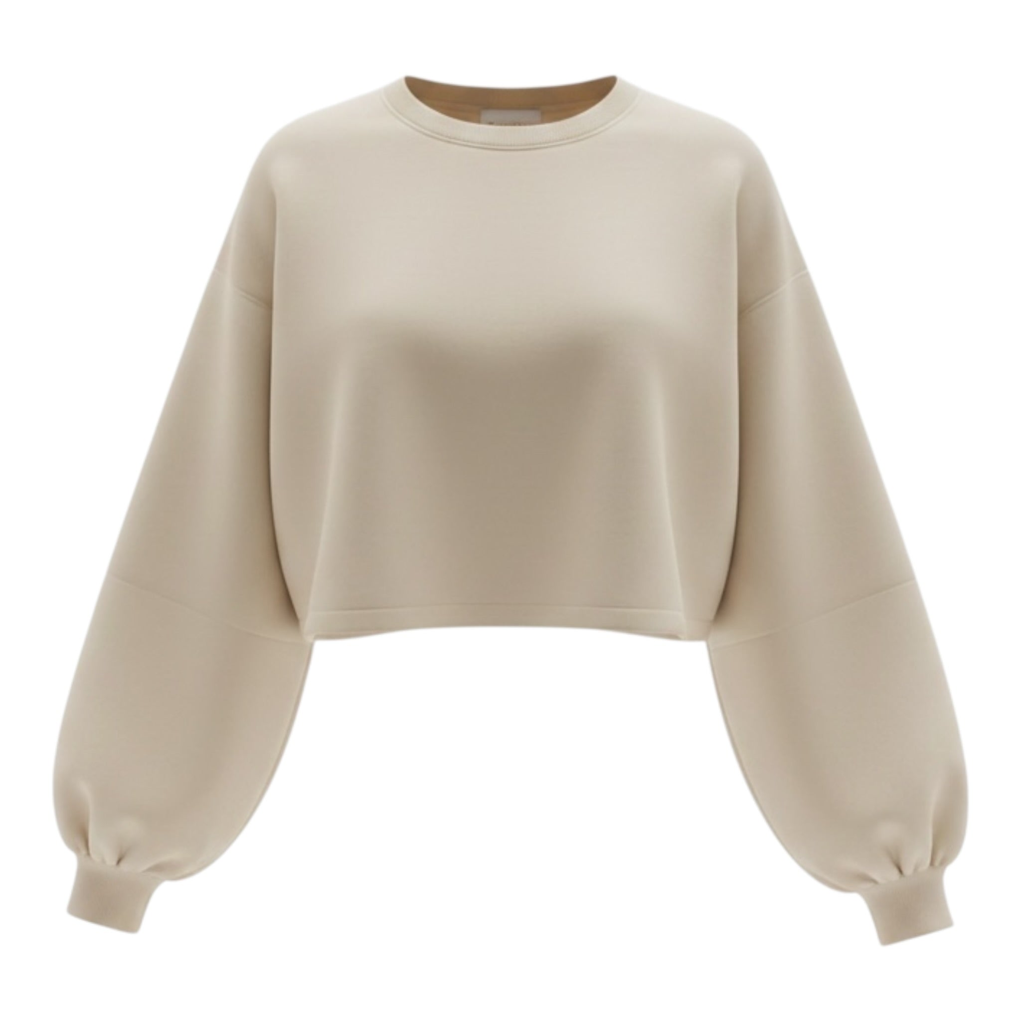 Dou Dou Felpa tinta unita Girocollo Beige per Bambina DX4A00 BEIGE DOU DOU 