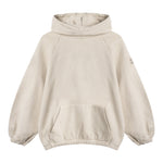Dou Dou Felpa tinta unita con Cappuccio Beige per Bambina DX4P10 BEIGE DOU DOU 