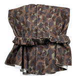 Dou Dou Top Stampa Fantasia con Cinturino Marrone per Bambina DX5A22 MARRONE DOU DOU 