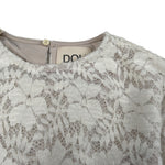 Dou Dou Maglia Girocollo tinta unita Panna per Bambina DX5A70 PANNA DOU DOU 
