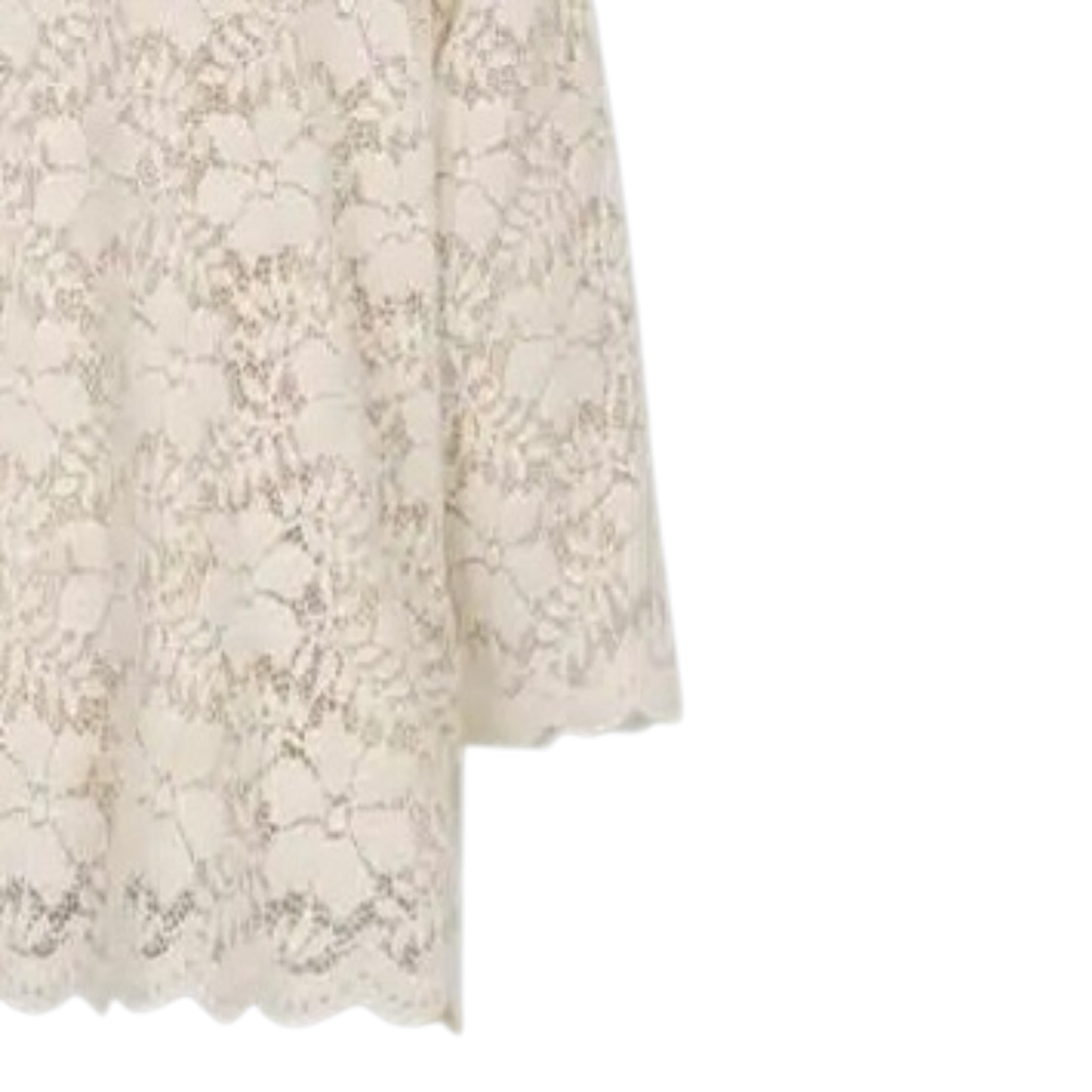 Dou Dou Maglia tinta unita con Ricami Bianco per Bambina DX5A70U0237 BIANCO DOU DOU 