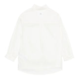 Dou Dou Camicie tinta unita con Logo Bianco per Bambina DX5P10X BIANCO DOU DOU 