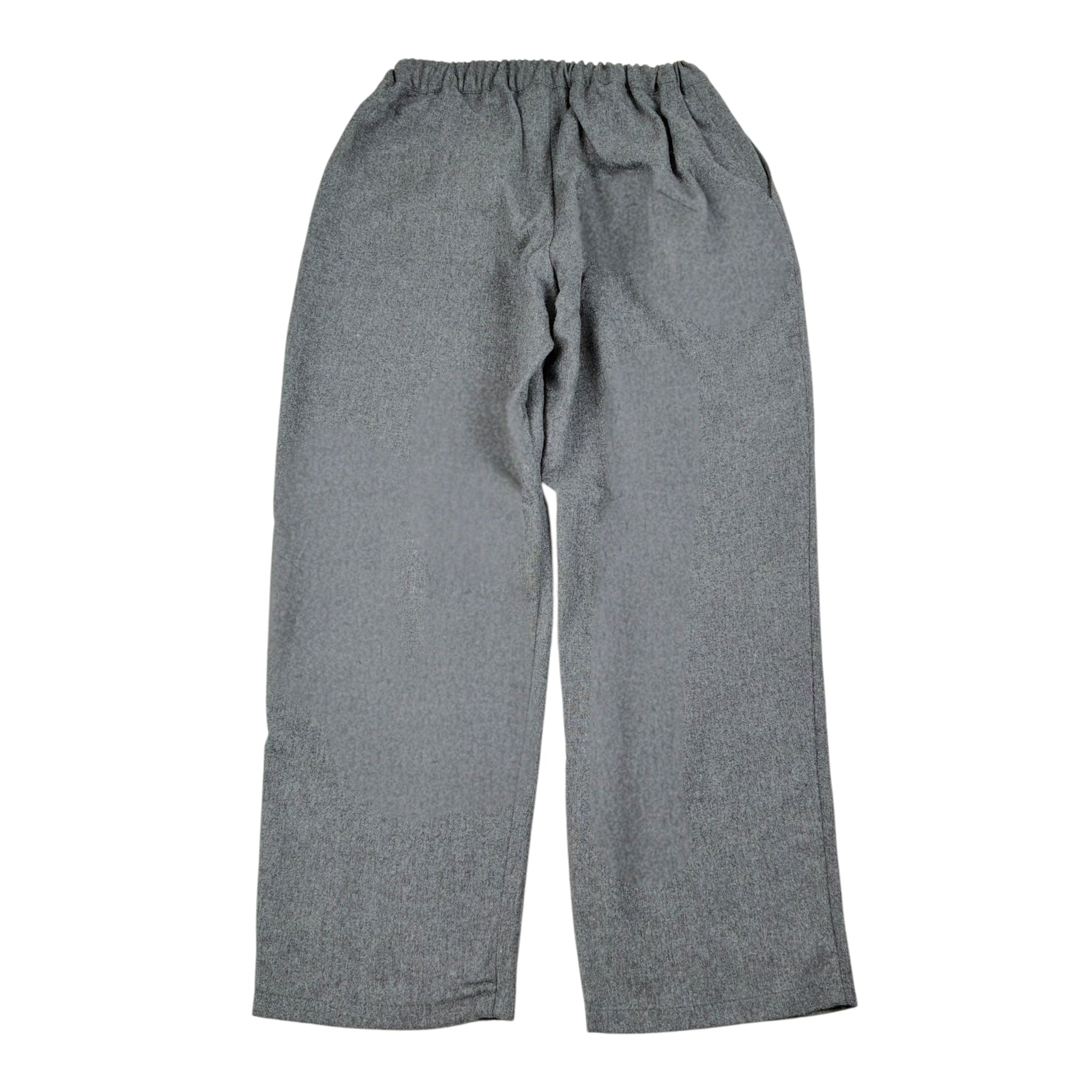Dou Dou Pantalone tinta unita con Elastico In Vita Grigio per Bambina DX6P11X GRIGIO DOU DOU 