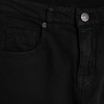 Dou Dou Jeans Modello A Palazzo tinta unita Nero per Bambina DX6P60 NERO DOU DOU 