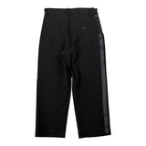 Dou Dou Pantalone tinta unita con Profili In Contrasto Nero per Bambina DX6PA0 NERO DOU DOU 