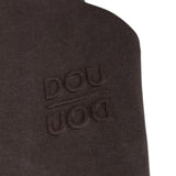 Dou Dou Pantalone Tuta tinta unita con Logo Marrone per Bambina DX6Q30X MARRONE DOU DOU 