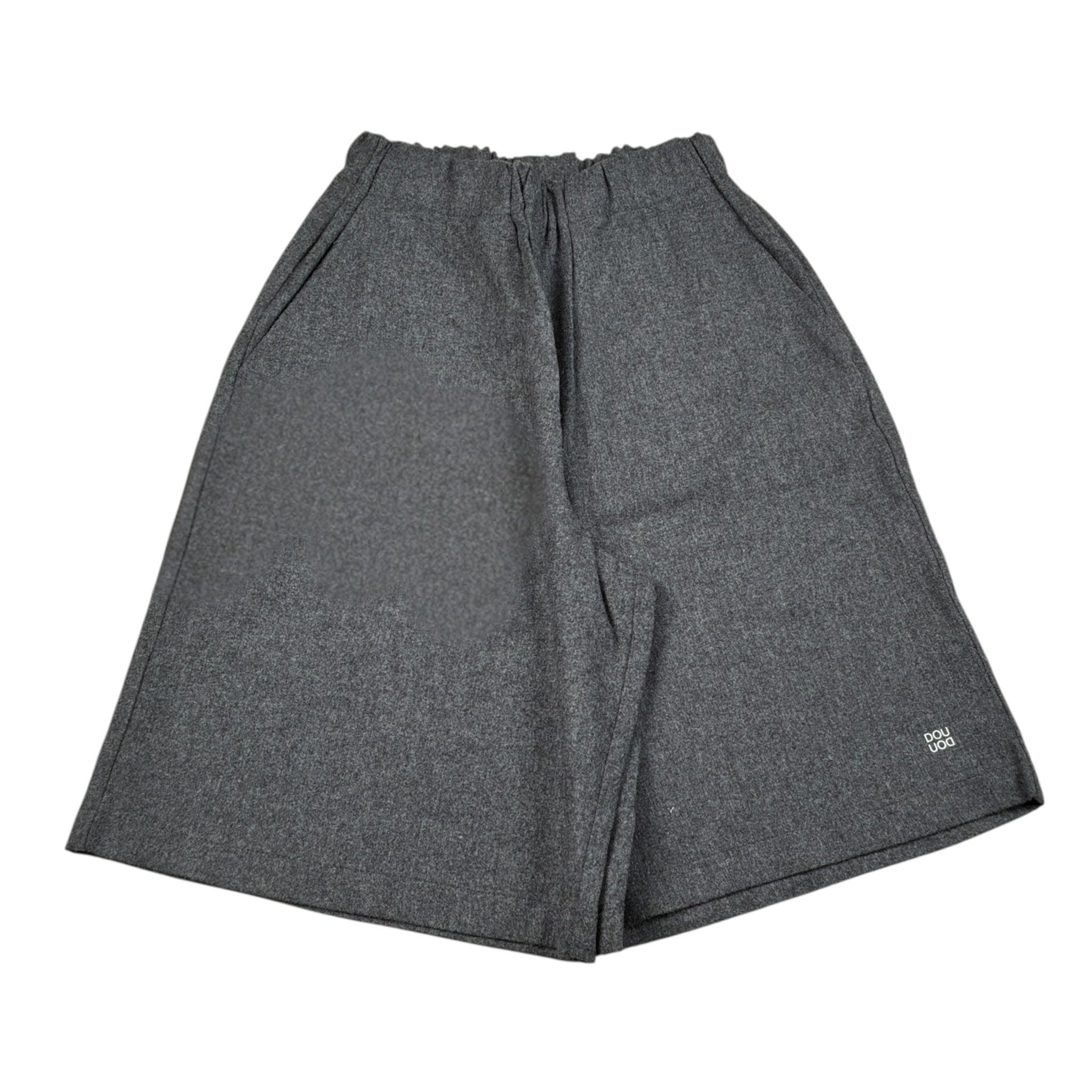 Dou Dou Short tinta unita con Elastico In Vita Grigio per Bambina DX6Q69I0296 GRIGIO DOU DOU 