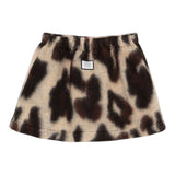 Dou Dou Gonna Stampa Fantasia con Elastico In Vita Marrone per Bambina DX7A11 MARRONE DOU DOU 