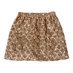 Dou Dou Gonna tinta unita Paillettata Bronzo per Bambina DX7A81 BRONZO DOU DOU 