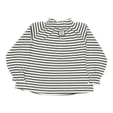 Dou Dou Maglia Bicolore con Fantasia A Righe Bianco/Nero per Bambina DX8A00 BIANCO/NERO DOU DOU 