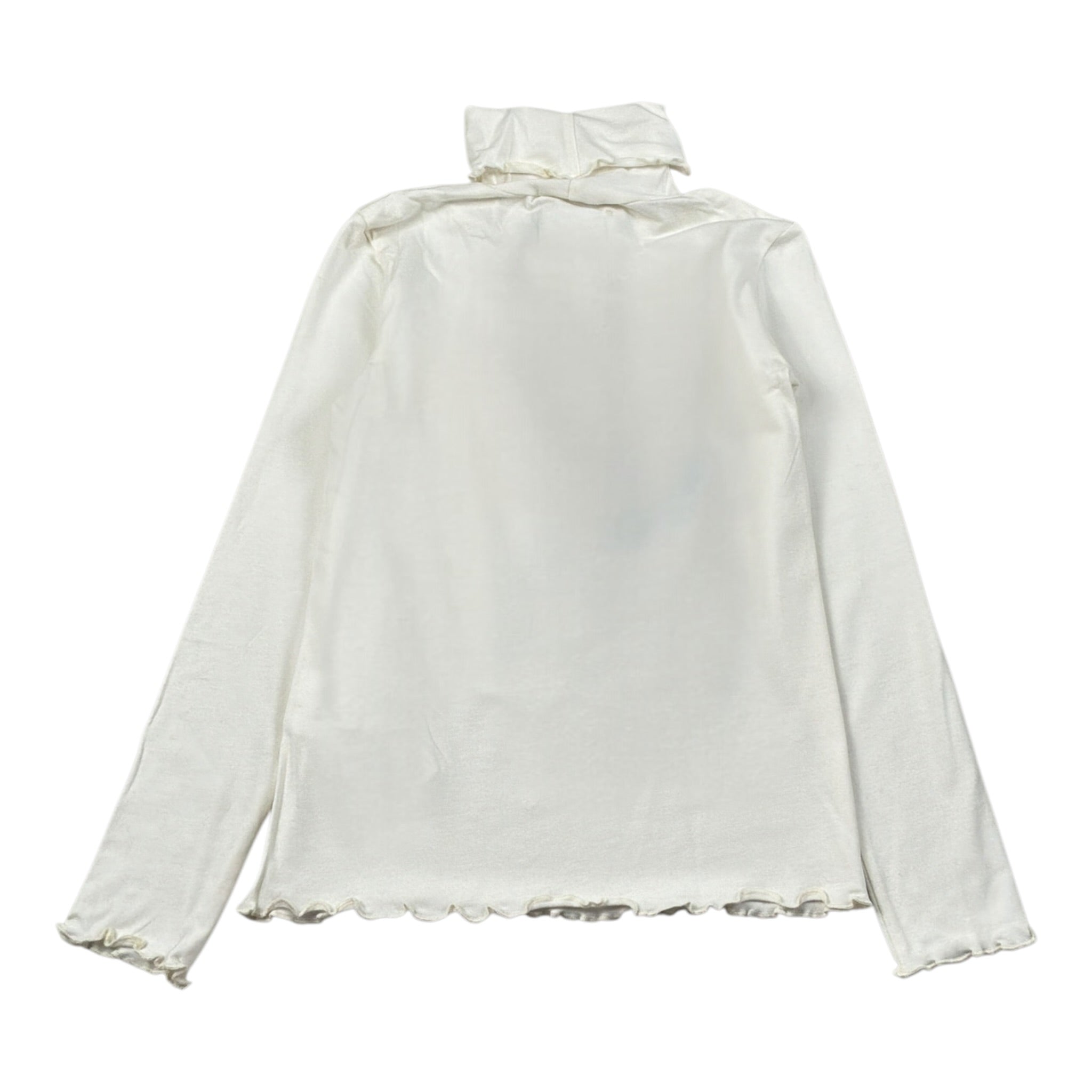 Dou Dou Shirt Collo Alto tinta unita Panna per Bambina DX8A30X PANNA DOU DOU 